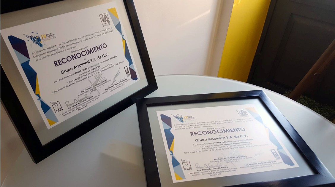 Reconocimientos ARSCINIEST